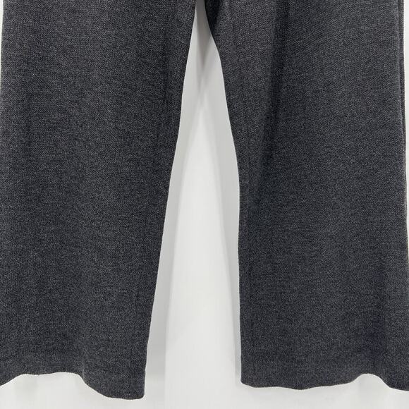 St. John Sport‎ Wide Leg Knit Charcoal Gray Pull On Pants Women’s Size Small - Picture 3 of 8
